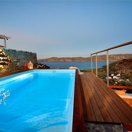 Villa Princess 6 Private With Pool Panormos Beach Bagian luar foto