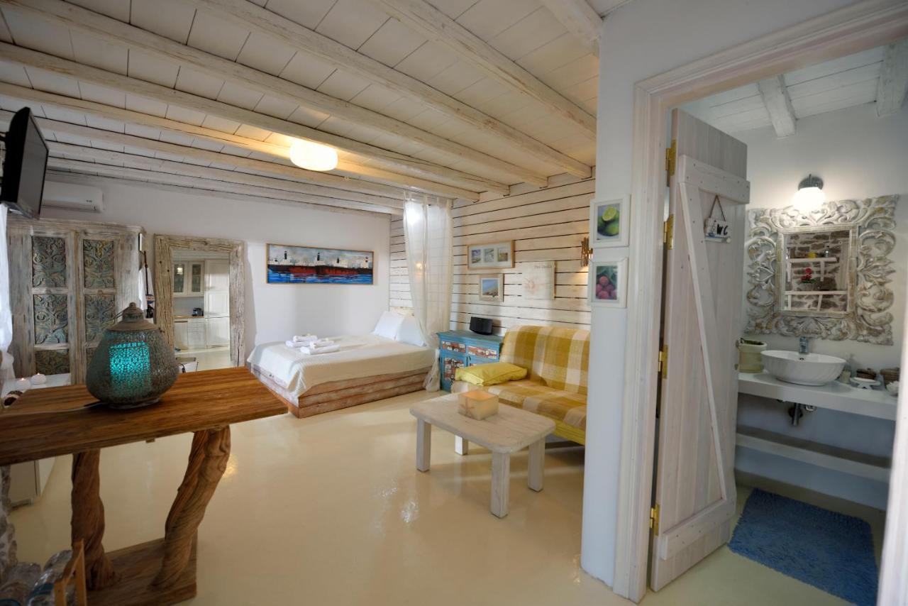 Villa Princess 6 Private With Pool Panormos Beach Bagian luar foto
