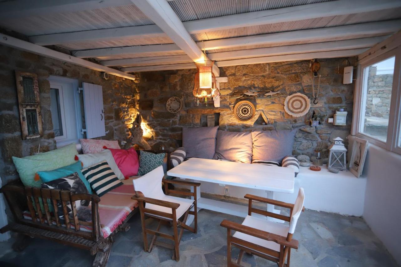Villa Princess 6 Private With Pool Panormos Beach Bagian luar foto