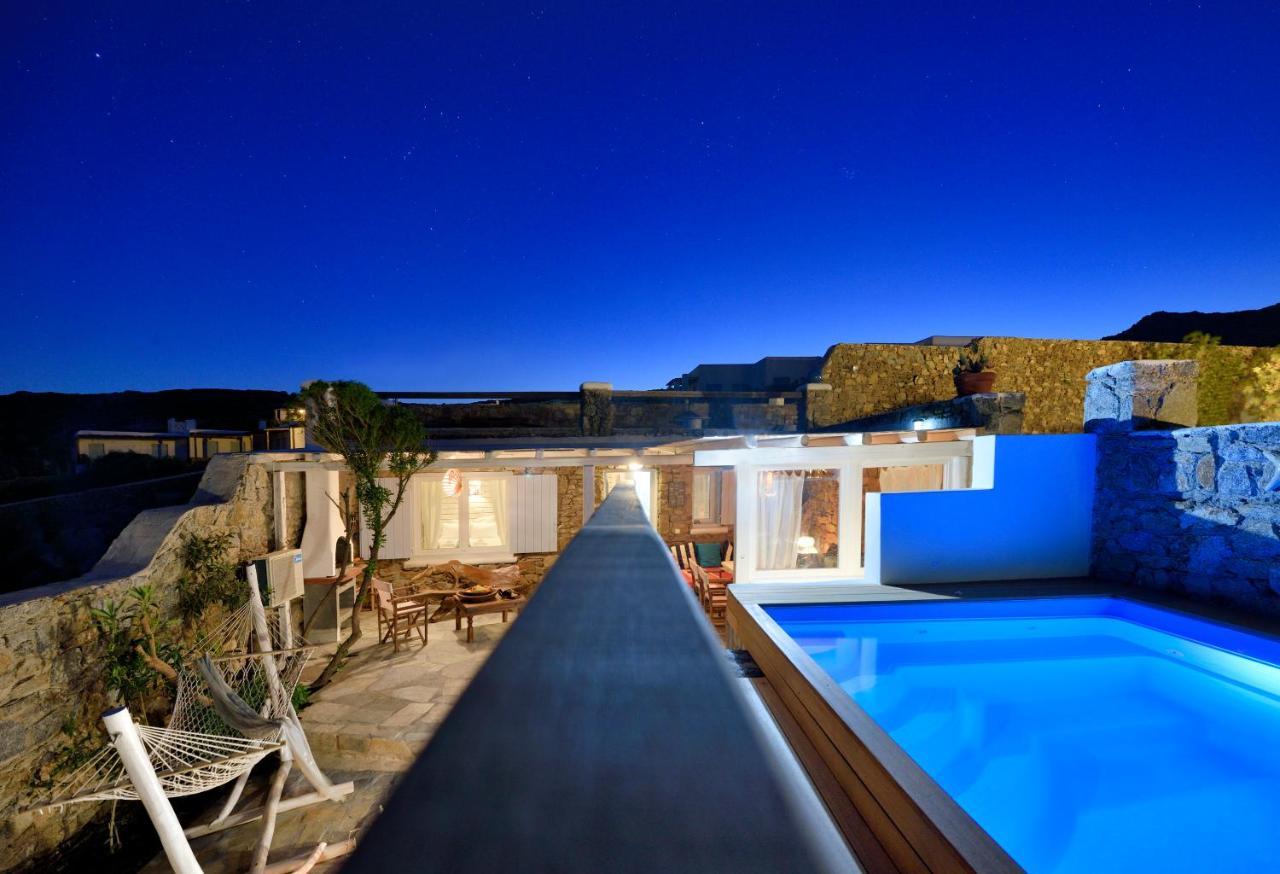 Villa Princess 6 Private With Pool Panormos Beach Bagian luar foto