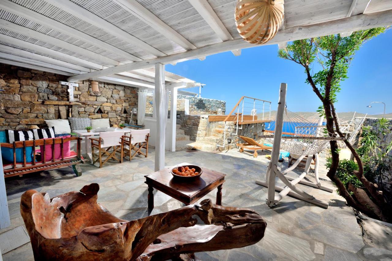 Villa Princess 6 Private With Pool Panormos Beach Bagian luar foto
